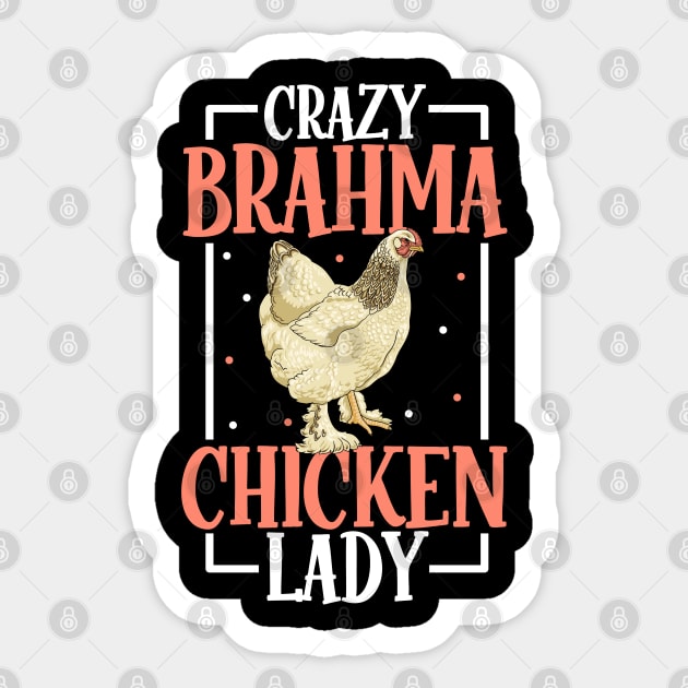 I love my Brahma Chicken - Cluck Yeah Sticker by Modern Medieval Design